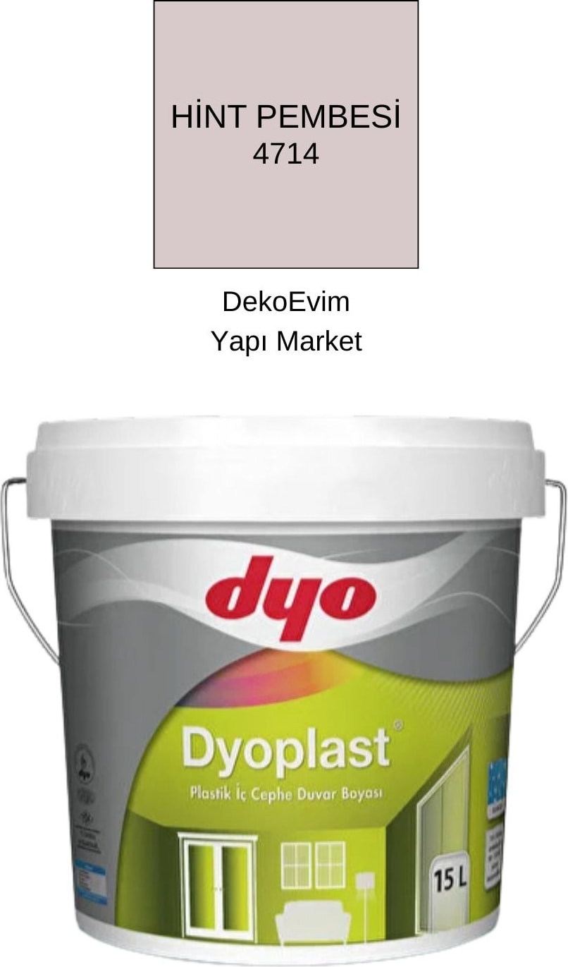 plast Plastik Iç Cephe Duvar B. Lilyum Pembe 15 Lt.