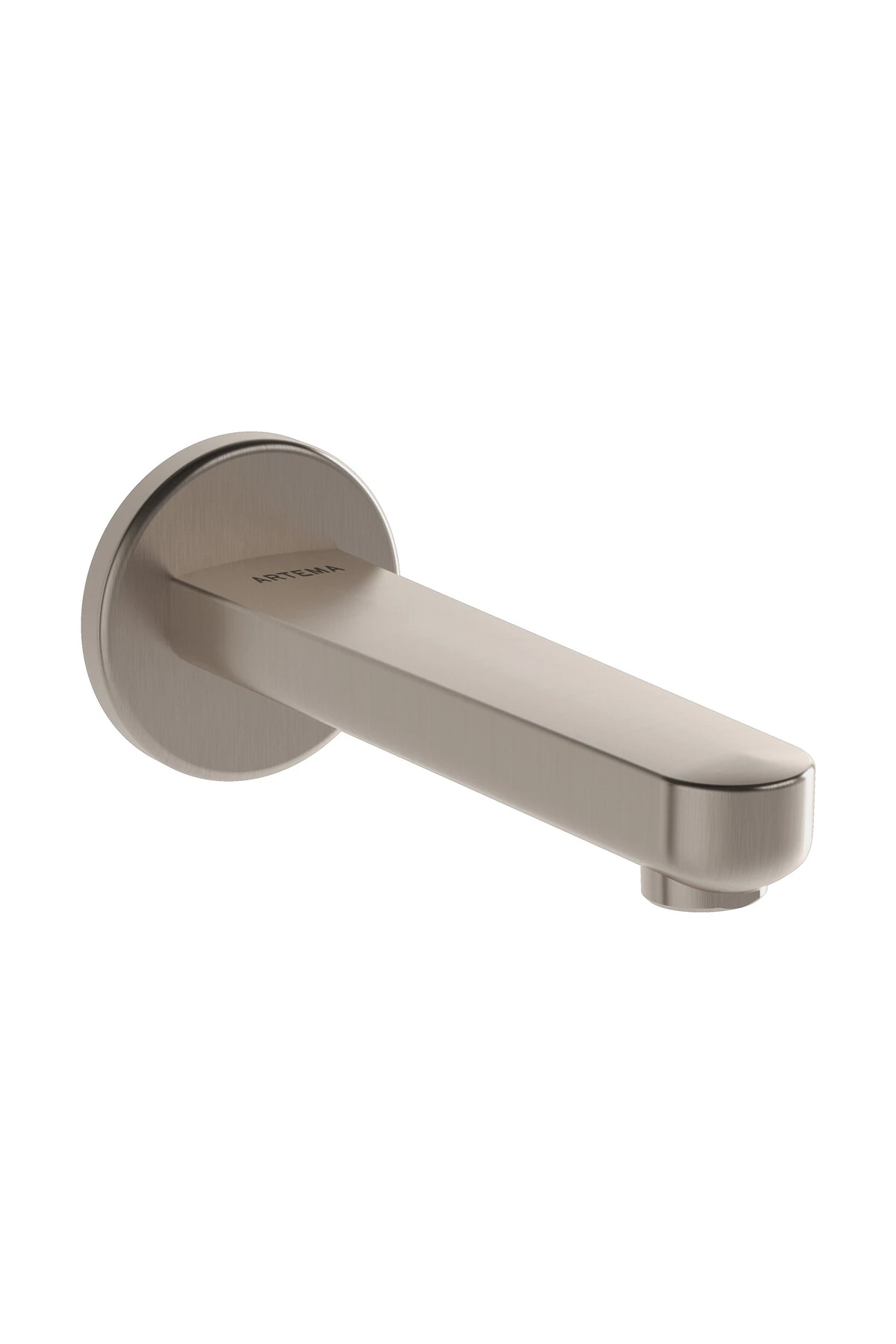 Root Round A4247034 Çıkış Ucu, Fırçalı Nikel