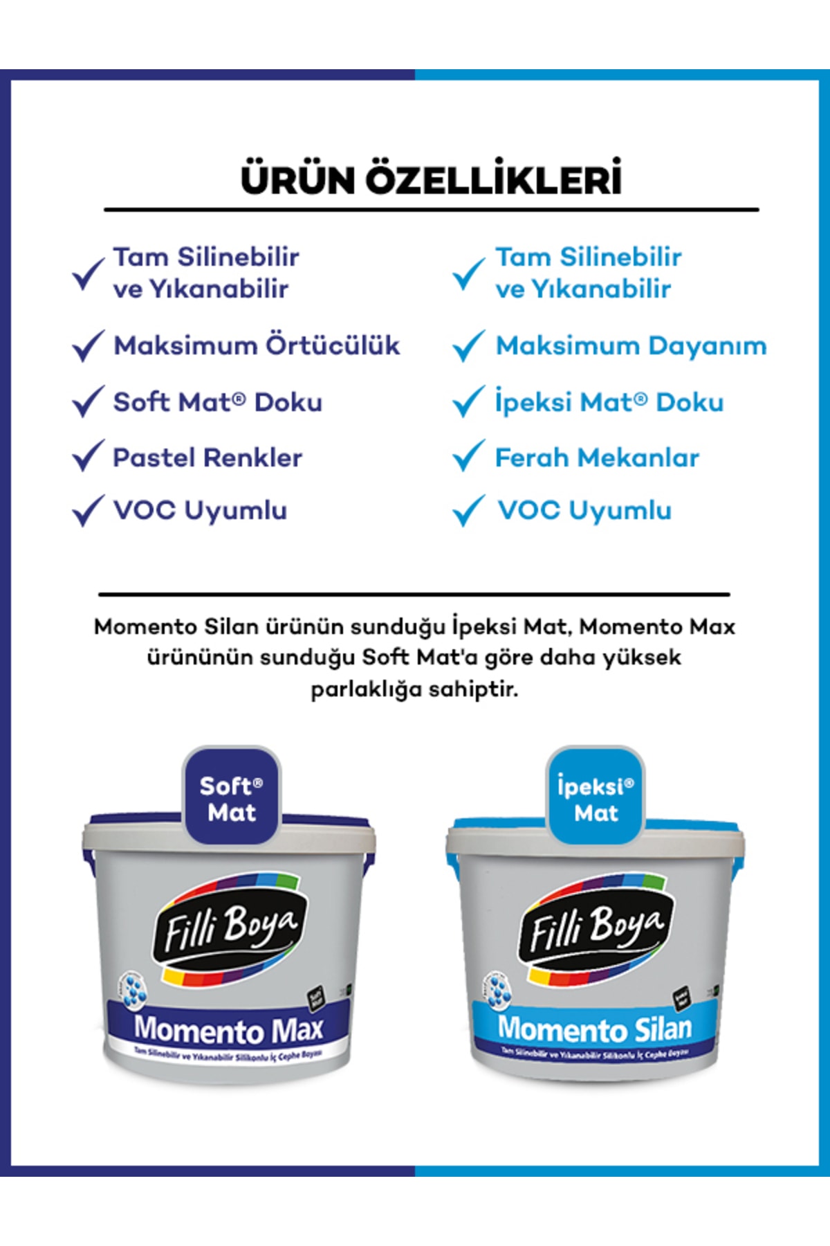 Momento Max Soft Mat 100 ml Andezit 40 Ilham Paketi