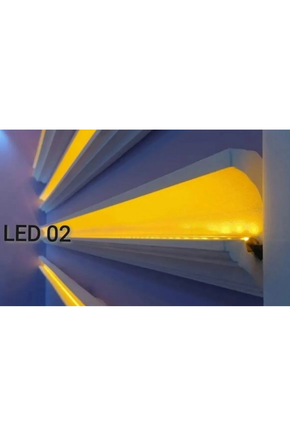 LED Stropiyer Kartonpiyer Işık Bandı (LED-49)  - 2 METRE