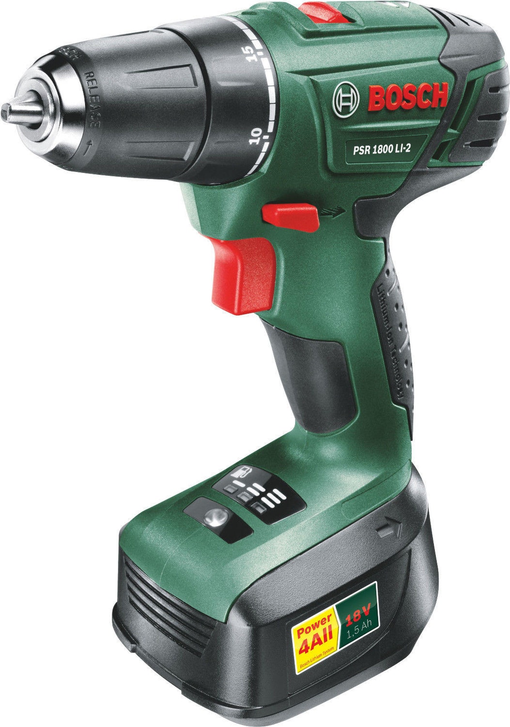 BOSCH Psr 1800 Lı2 1.5 Ah Tek Akülü Delme/vidalama Makinesi 06039A310U