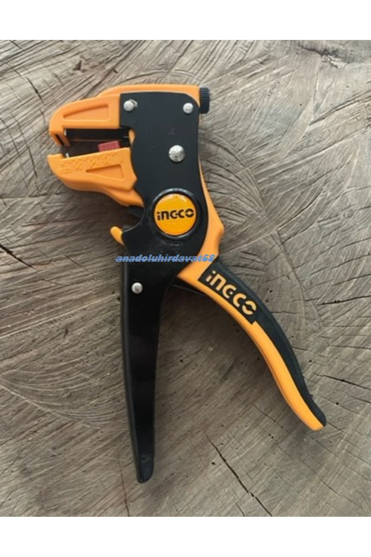 İNGCO PRO 178MM OTOMATİK KABLO SIYIRMA PENSESİ KABLO SOYMA PENSESİ