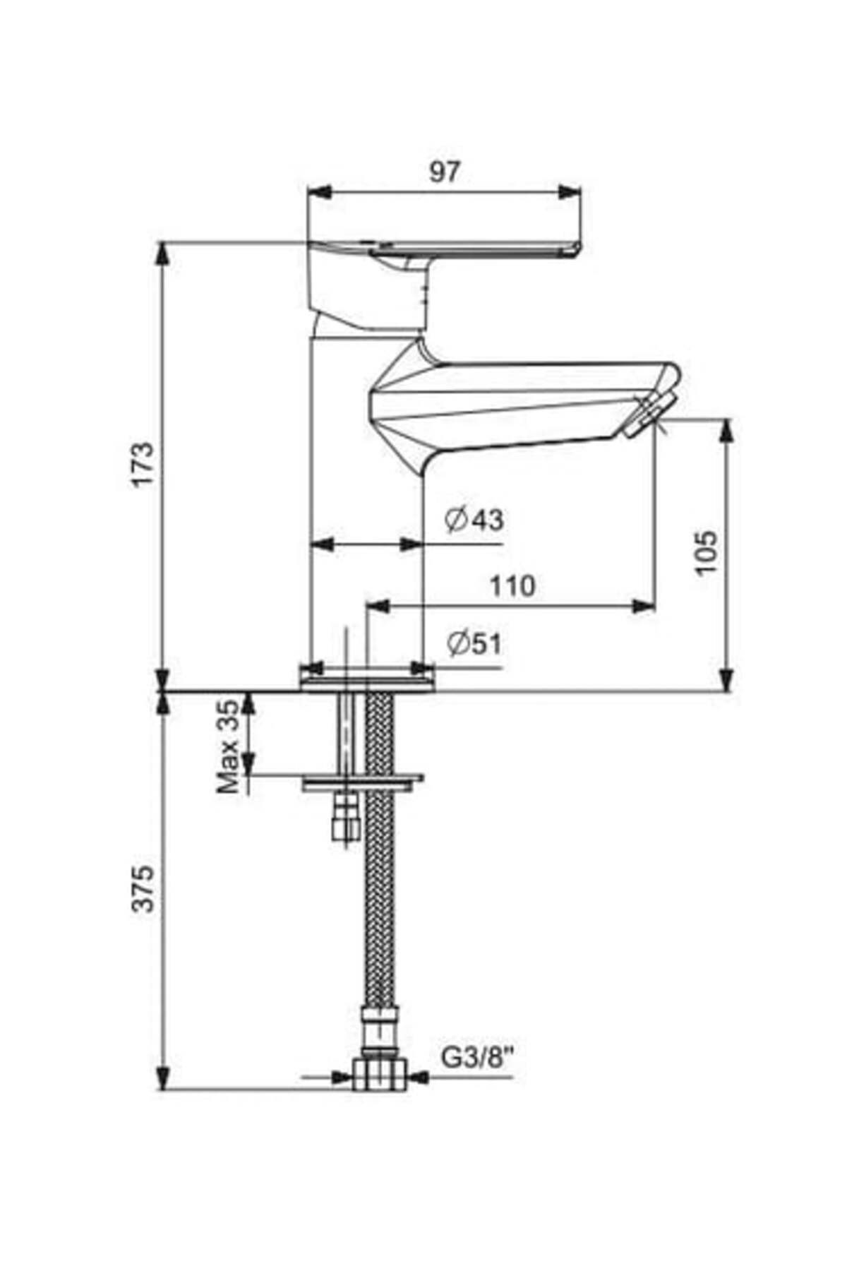 Lia Plus Lavabo Bataryası, Krom, 102188886