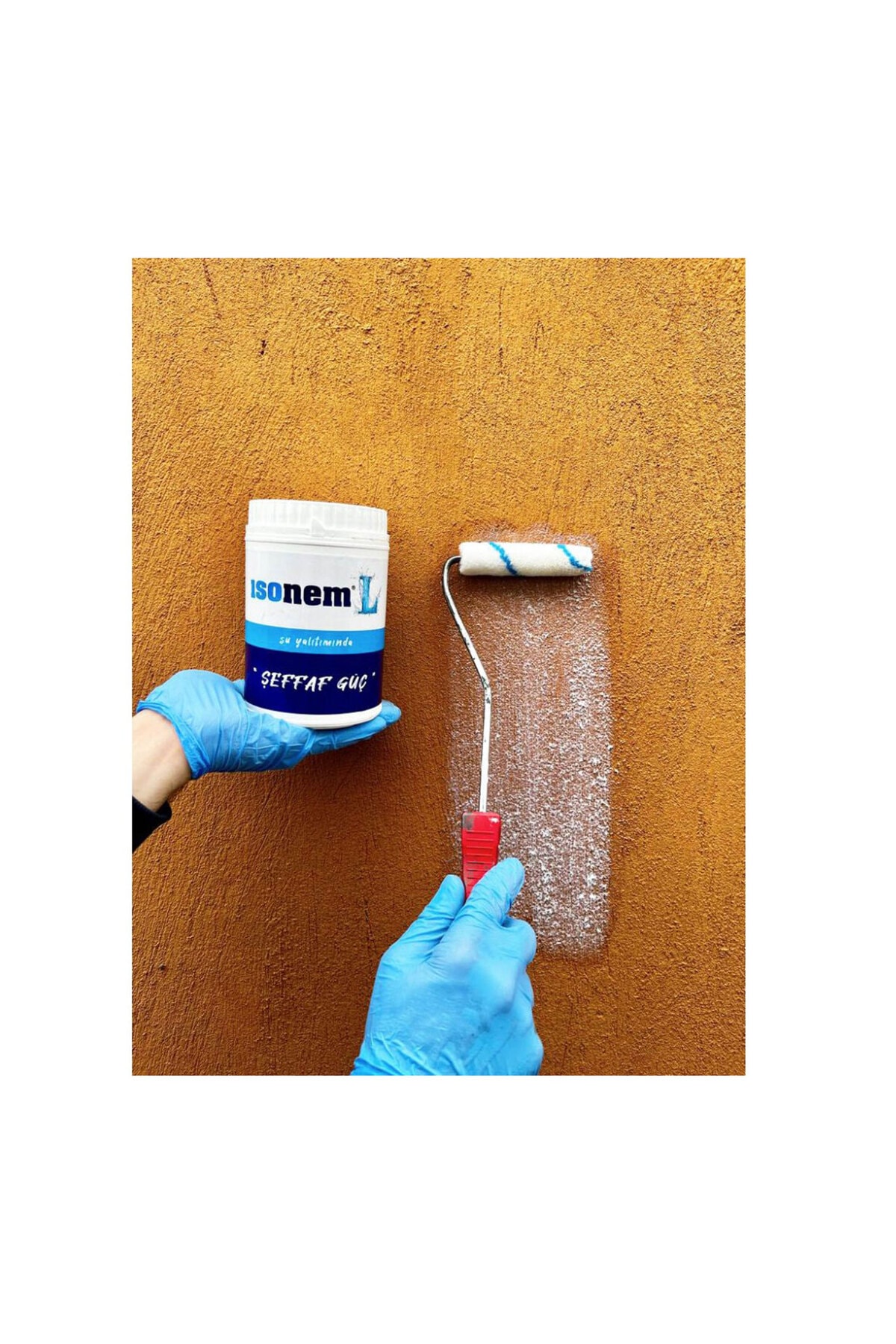 L ŞEFFAF GÜÇ Şeffaf Su Yalıtım Malzemesi 1 L