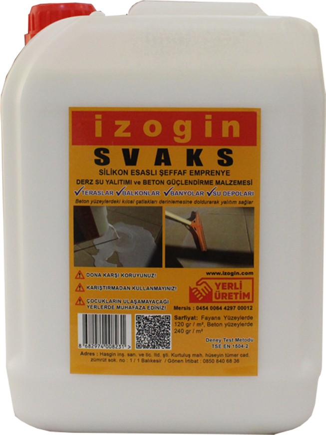Svaks Fayans Üstü Su Yalıtım Malzemesi 5 kg