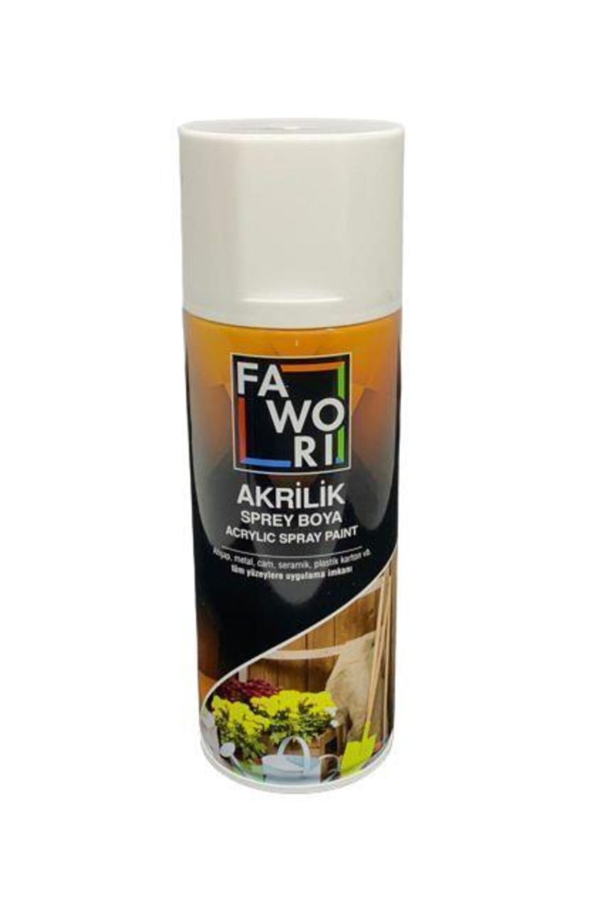 Ral9003 Akrilik Parlak Beyaz Sprey Boya Fawori