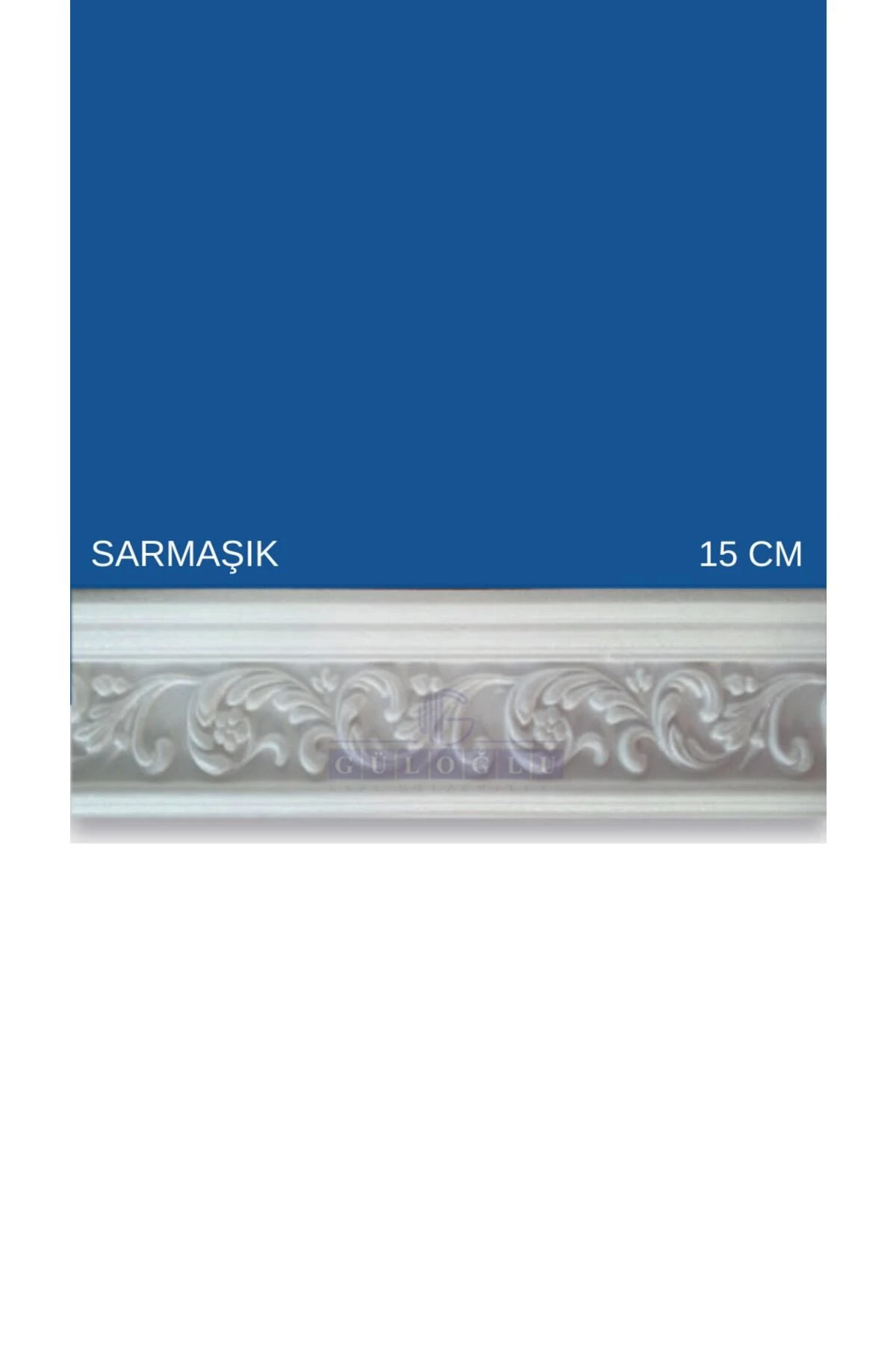 15 Cm Desenli Kartonpiyer Stropiyer Sarmaşık (5 Adet)