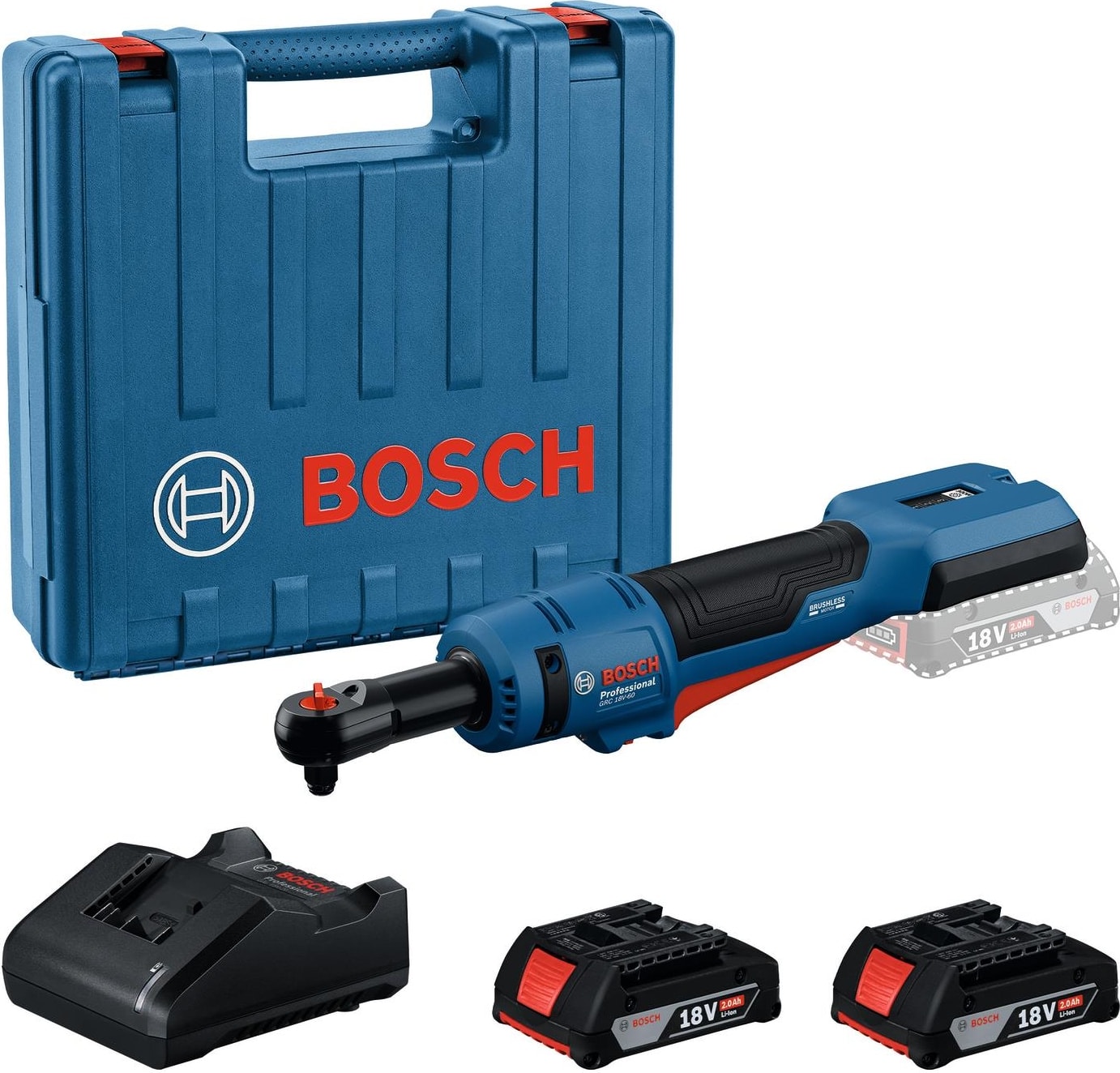 Grc 18V-60 Akülü Darbeli Somun Sıkma 2 x 2.0AH