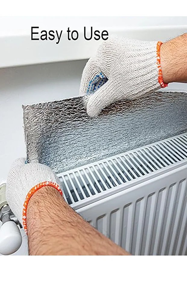 1 Adet Petek Kalorifer Arkası Isı Yalıtım Izolasyon Levhası Radyatör Arkalığı Plaka 3 Mm1
