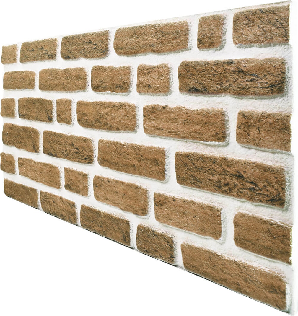 5 Adet (2,5m2) x Tuğla Desenli 3 Boyutlu Renkli Strafor Köpük Duvar Kaplama Paneli (BR-536)