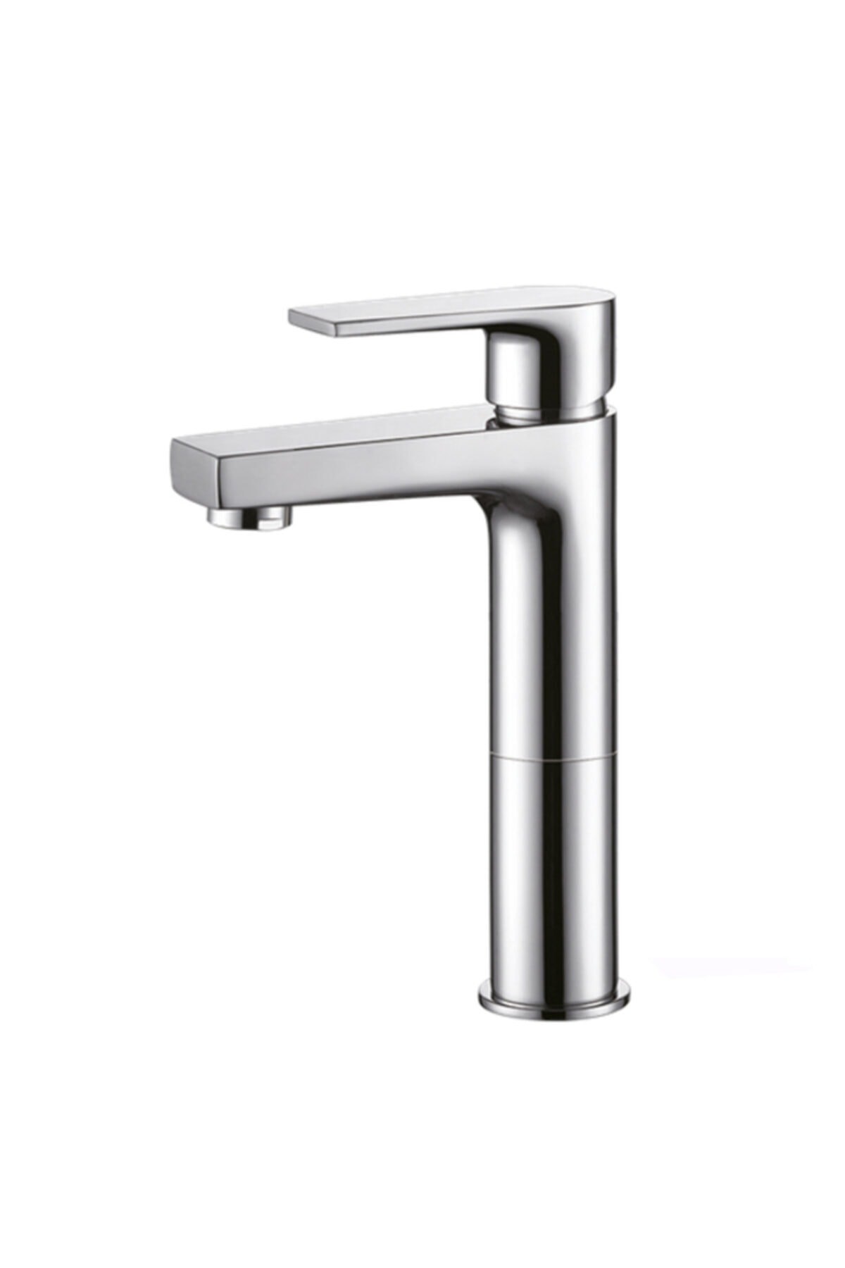 Sr6500 Sharp Uzun Lavabo Bataryası Krom