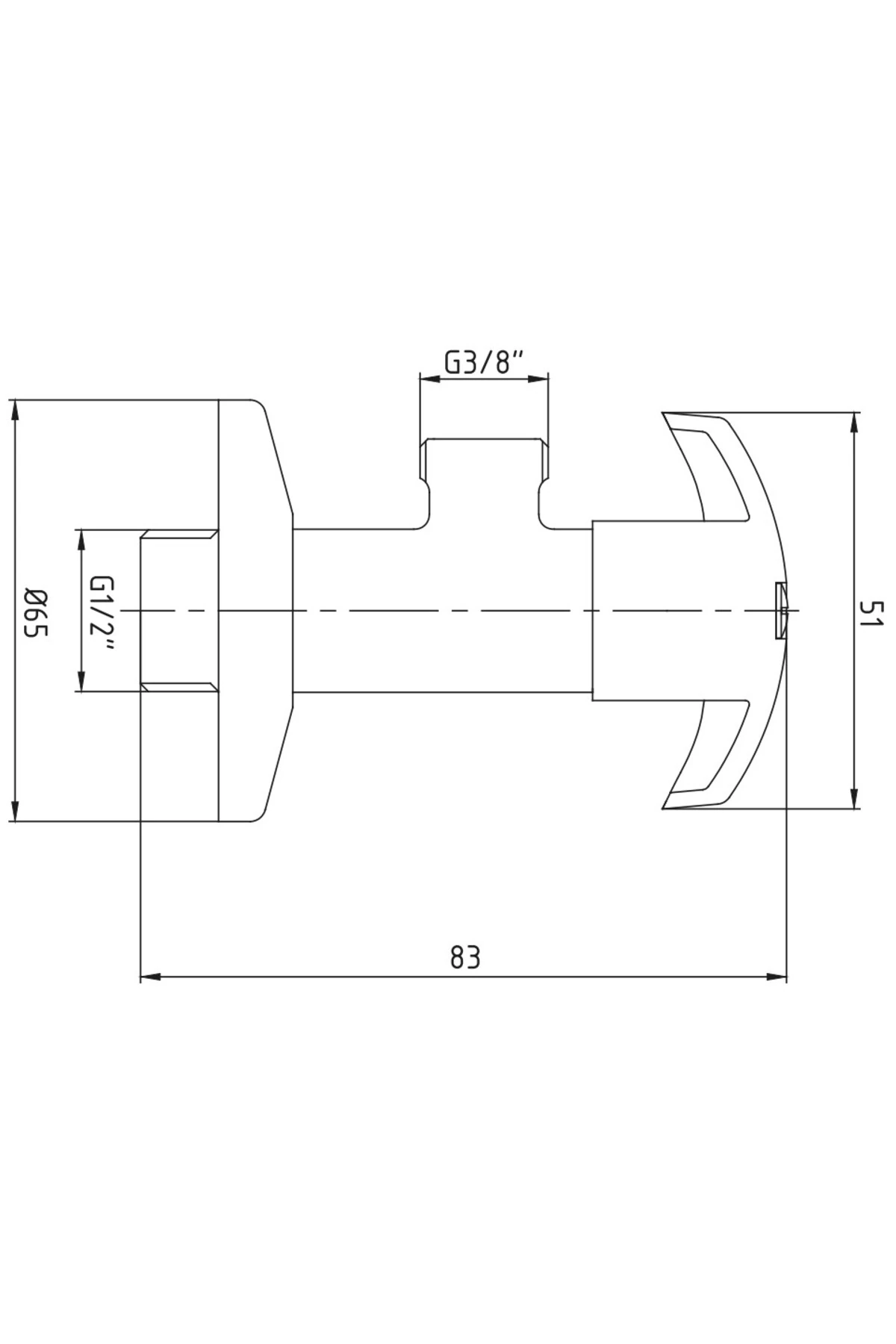 2 Adet ECA Filtreli Uzun Ara Musluk Blısterli 102111130