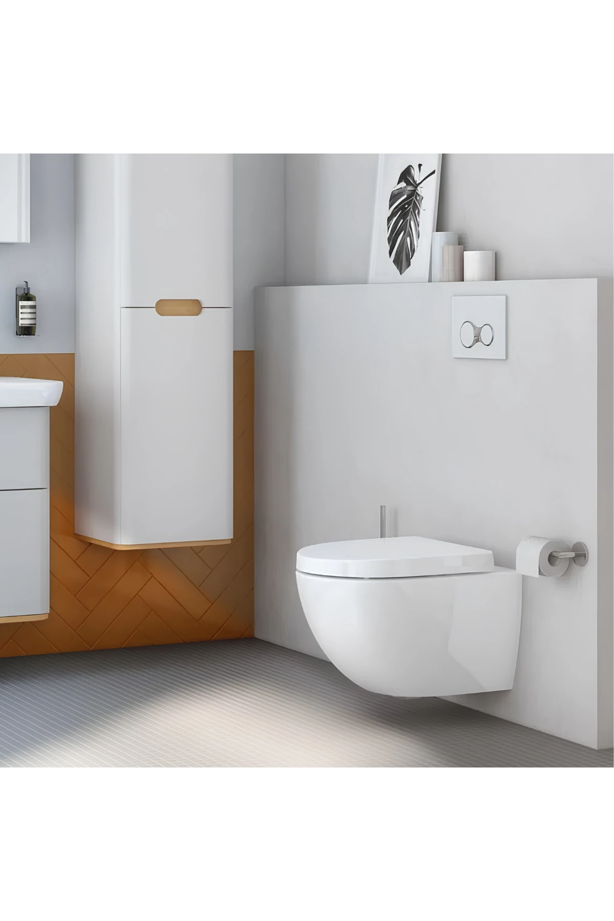 Sento Rim-Ex Asma Klozet, Vitra Gömme Rezervuar Set 768-1851