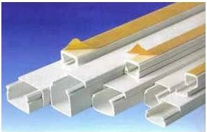 12X12 Yapışkanlı Kablo Kanalı 10 Adet 20 Metre
