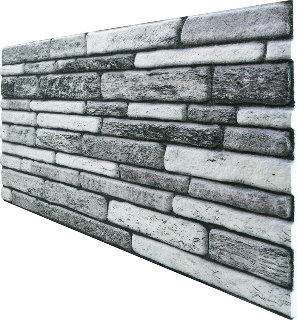 5 Adet (2,5m2) x Kesme Taş Desenli 3 Boyutlu Renkli Strafor Köpük Duvar Kaplama Paneli (KS-417)