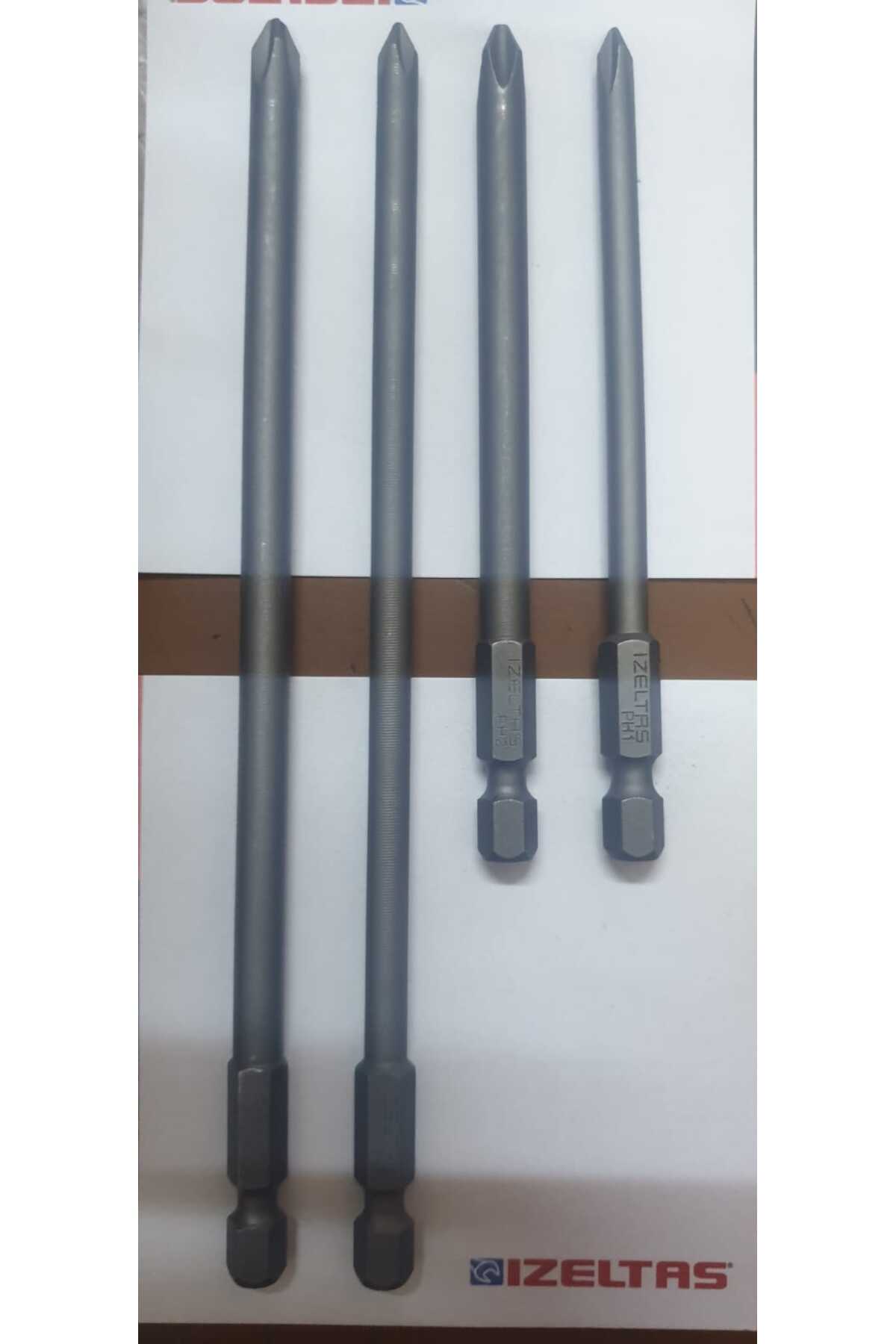 İZELTAŞ Bits Uçları 4 parça (ph2*100,ph2*150,ph1*100,ph1*150)
