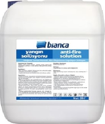 BİANCA  Yangın Solüsyonu 5 kg Şeffaf