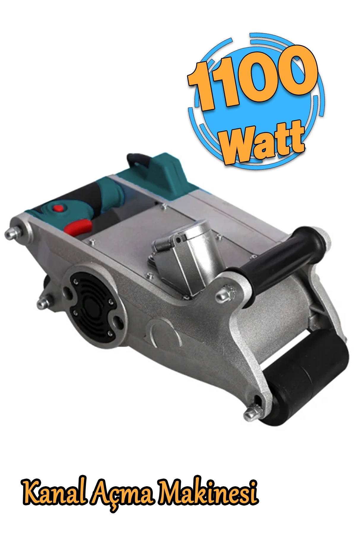 Duvar Kanal Oluk Açma Makinası 1100 W Su Elektrik Tesisat Yolu Yuvası PR1245WK