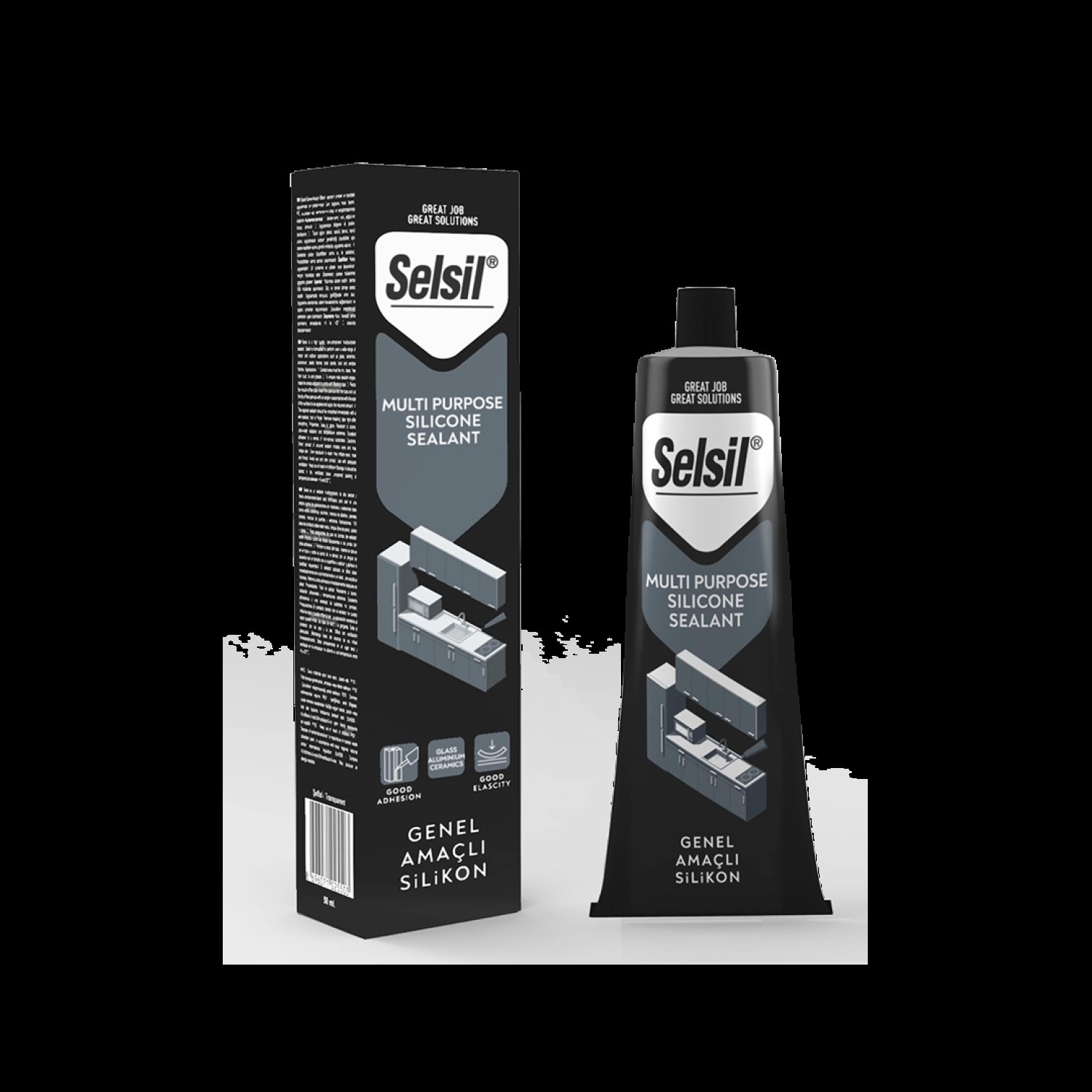 Genel Amaçlı Silikon 50ML - Beyaz