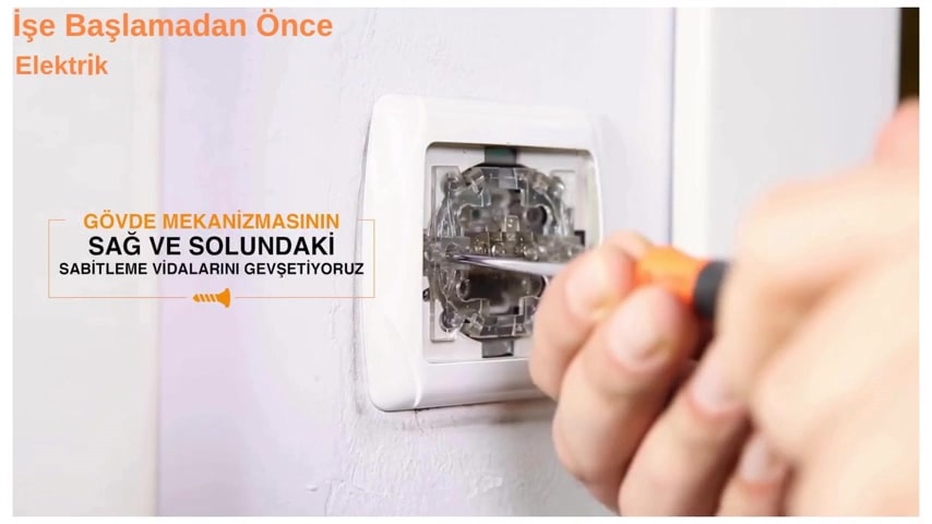 Karre Krem Üçlü Anahtar - Çerçeveli