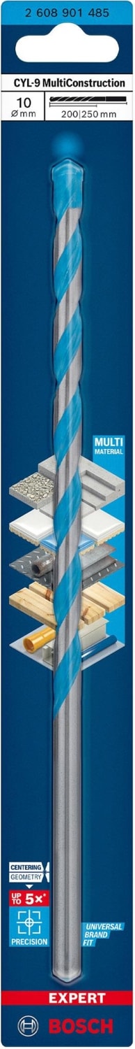 BOSCH Expert 10X250 mm Cyl-9 Çok Amaçlı Matkap Ucu 2608901485
