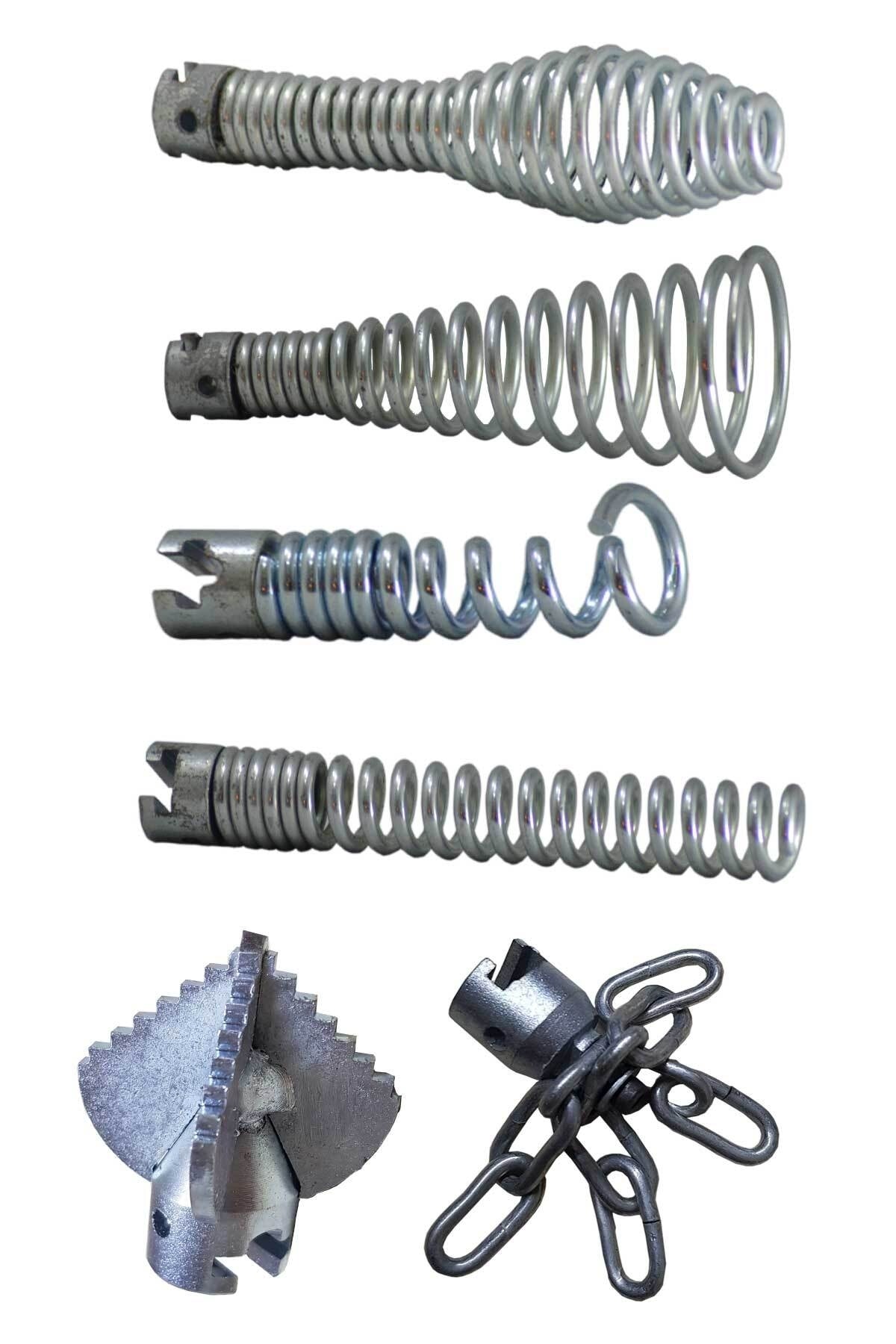 Tıkalı Kanal Gider Açma Makinesi Tekli Set