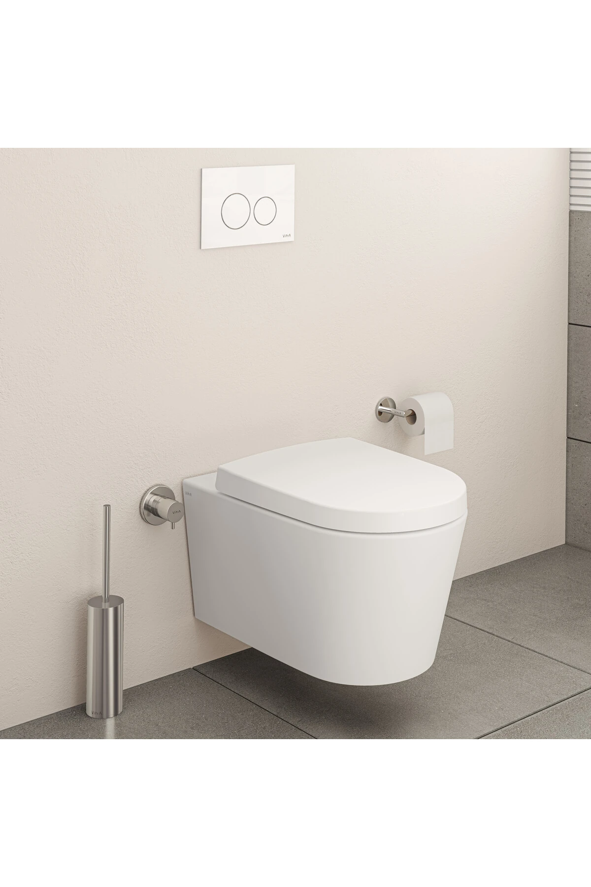 Nest Trendy 5176b003-0559 Rim-ex Asma Klozet, 57 Cm, Beyaz