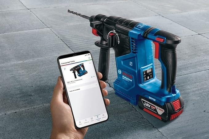 Gbh 187 Li Akülü Kırıcı Delici 1X5.0AH 2.4 J