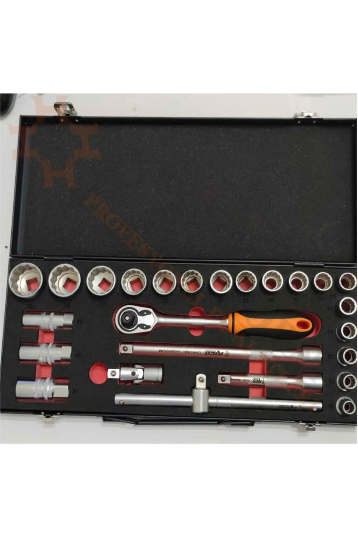 RİCO 25 Parça 1/2” 6 Köşe Lokma Seti