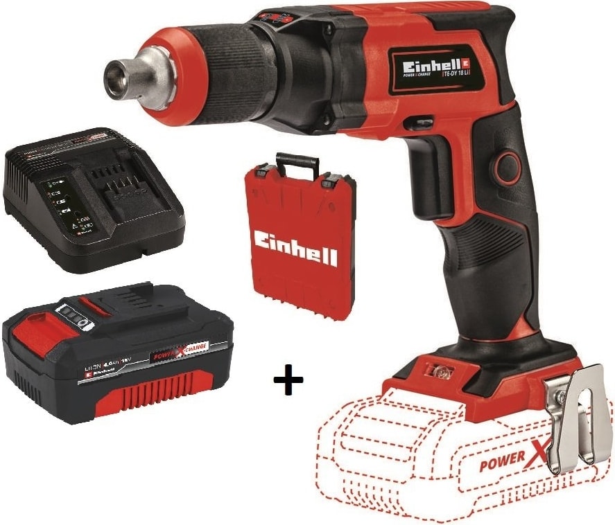 EİNHELL Te-Dy Akülü Alçıpan Vidalama 18V +4.0 Ah Starter Kit