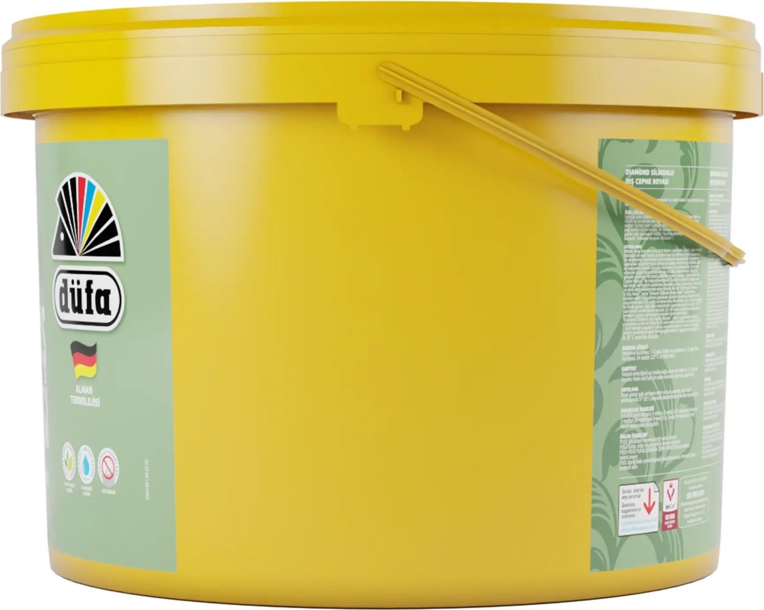 Diamond Silikonlu Dış Cephe Boyası Beyaz 10 kg