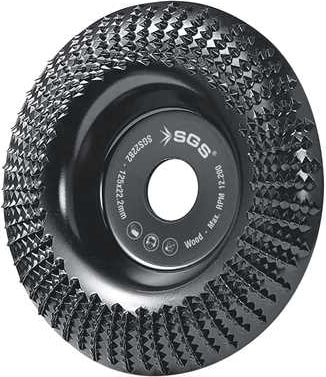 SGS Ahşap Işleme Taşlama Diski Kavisli 115MM*22,22MM