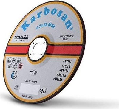 KARBOSAN Metal Taşlama Taşı 180X6.4X22.23