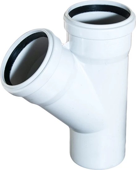 Pvc 100X100 Tek Çatal