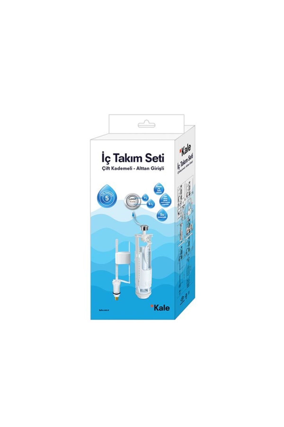 Klozet Rezervuar Iç Takım 3/6 Lt 410200700044