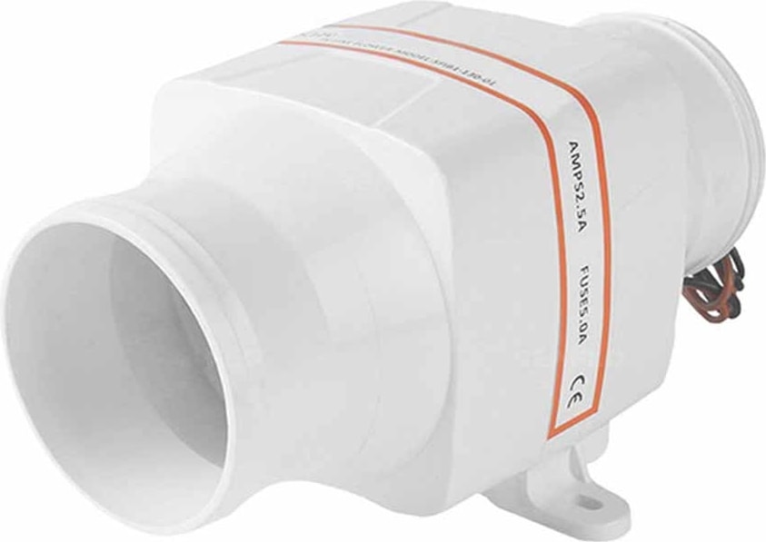 12V Dc Fan Düz Varil Egzoz Fanı Rv Yat Pil Havalandırma Egzoz Fanı 4 Inç Fan Odası Araba Yat Fanı (Yurt Dışından)