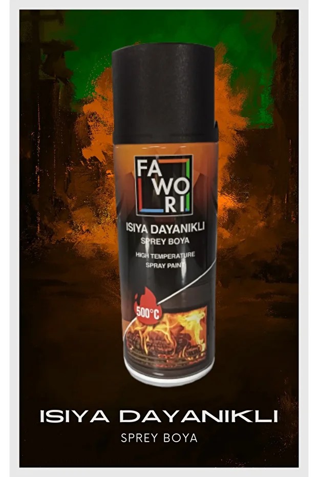 Isıya Dayanıklı Sprey Boya