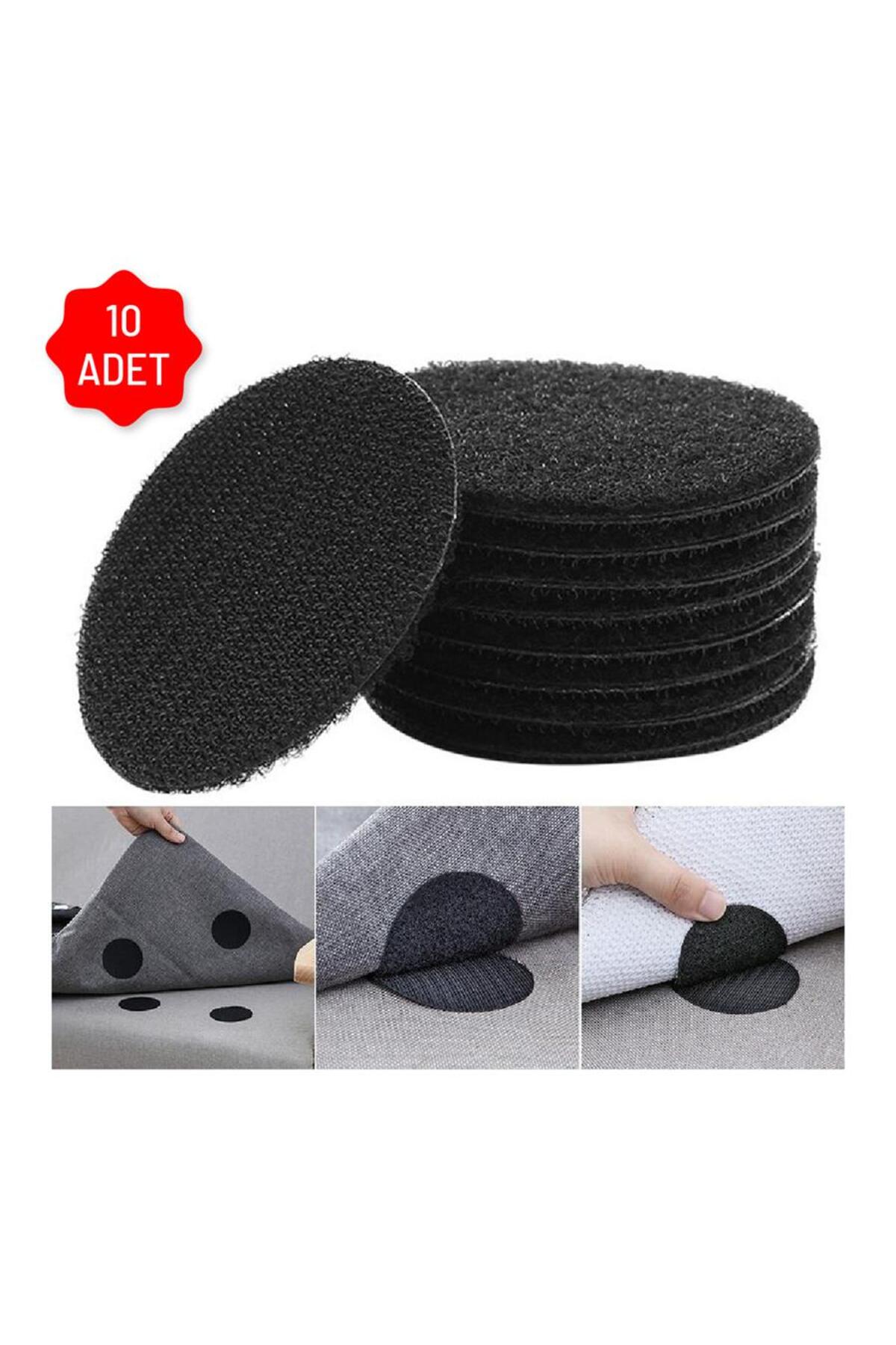 Halı Kaydırmaz Bant Kayma Önleyici Cırtlı Yapışkan Bant 10 Adet