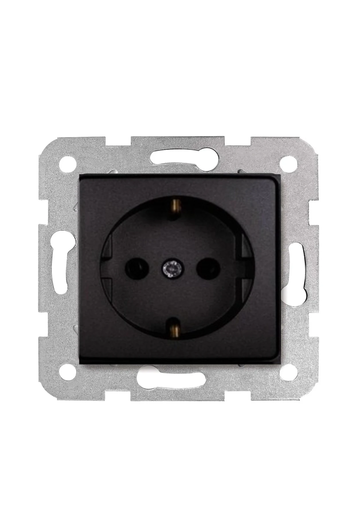 LİNNERA MEK.TUŞ TOPRAKLI PRİZ GECE SİYAHI