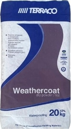Weathercoat Sublok Elastik Su Yalıtım Malzemesi Toz Bileşen 20 kg