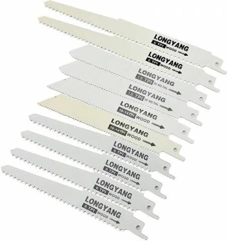 Tilki Kuyruğu Testere Bıçakları 10'lu Ağaç Metal Testere Bıçak