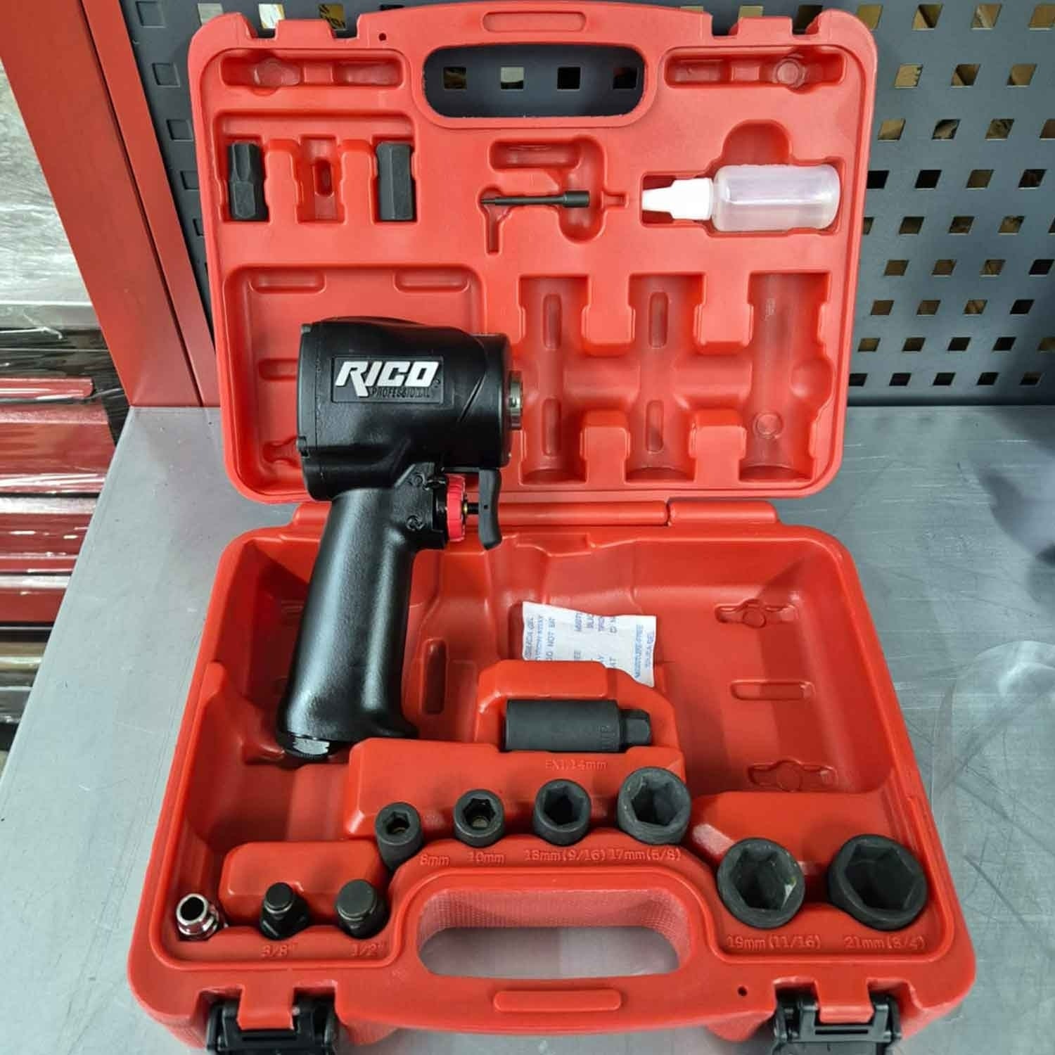 022-RC4085 3/8”-1/2″ Mini Küçük Havalı Somun Sökme Tabancası