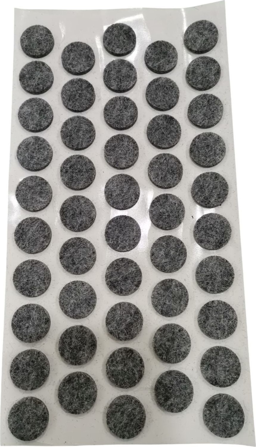 48 Adet Yapışkanlı Sandalye, Masa, Koltuk Altı Parke Koruma Keçesi, Oval, 20 mm