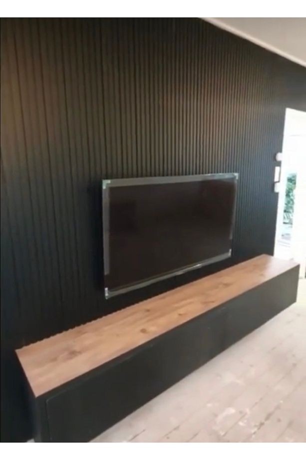 Akyürek Lb 3783 Model Soft Siyah Renk Dekor Profil Duvar Kaplama Panel Lambri