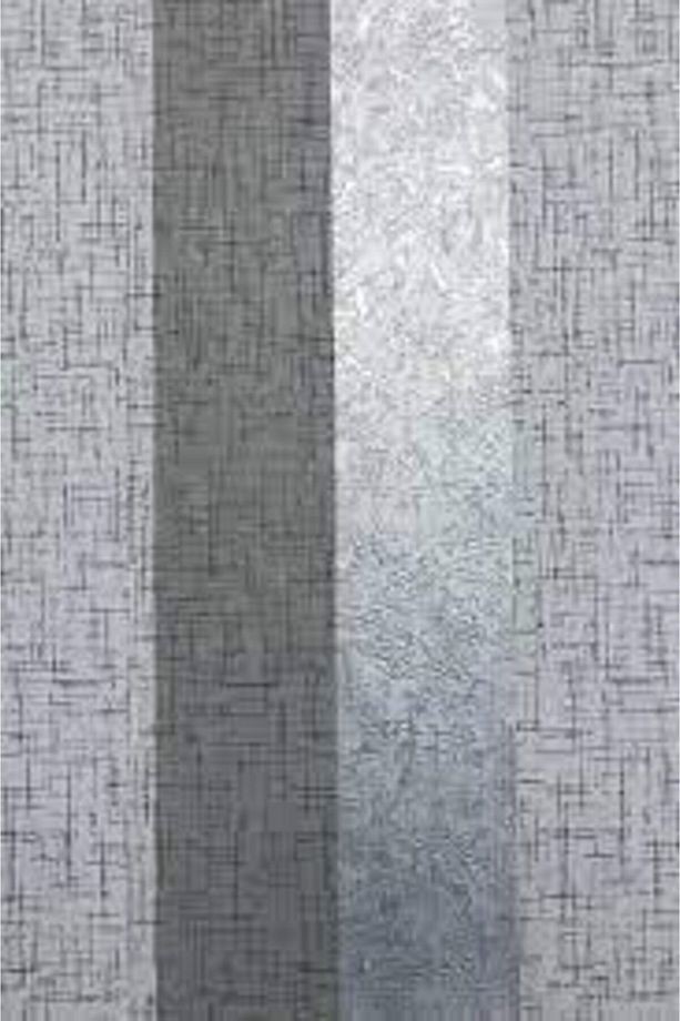 White Geniş Gri Çizgili Spor Duvar Kağıdı(5m2)