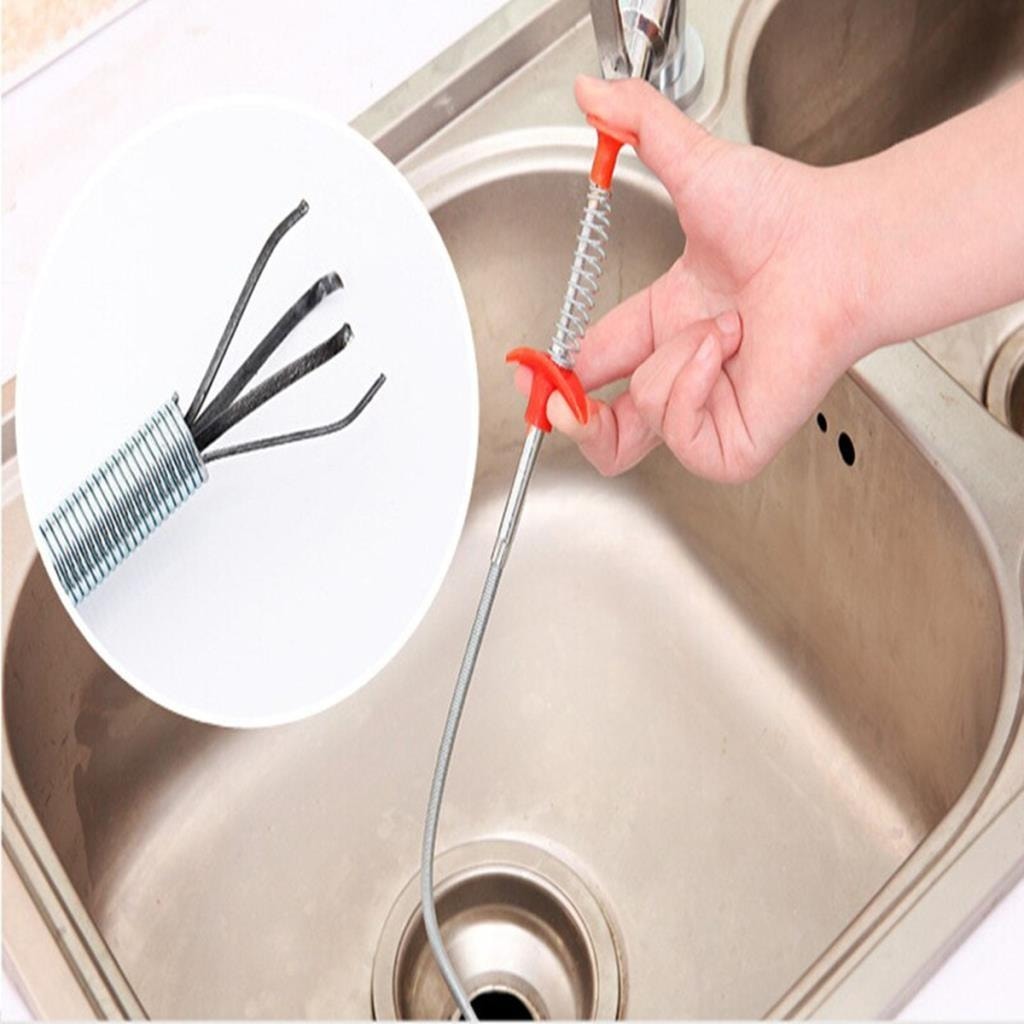 Clamp Tıkalı Lavabo ve Gider Boruları Açma Aparatı Kıskaçlı