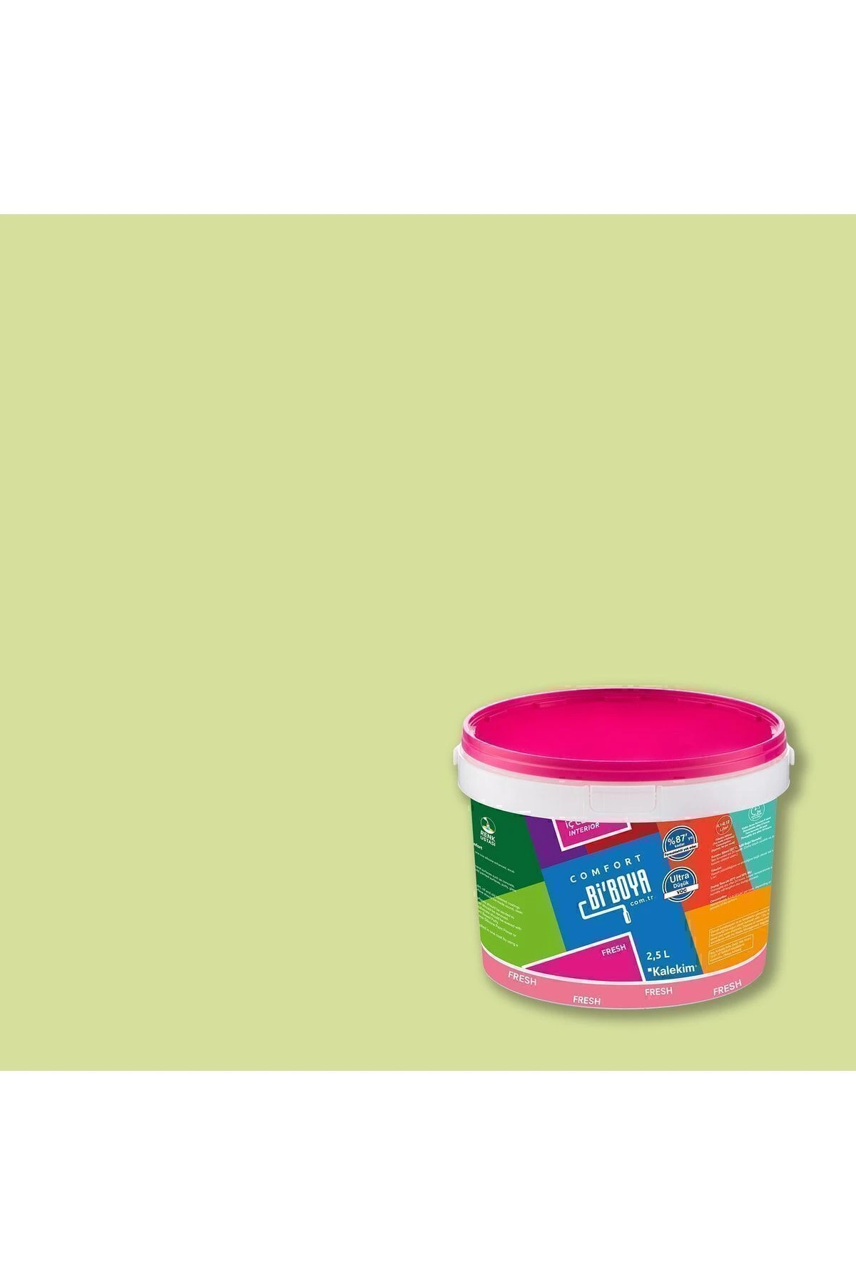 Ultra Düşük Voc Içerikli Boya 2.5 Lt Filiz