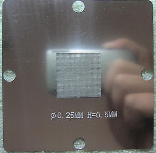 90X90 Kalıp Stencil Universal 0,25 mm