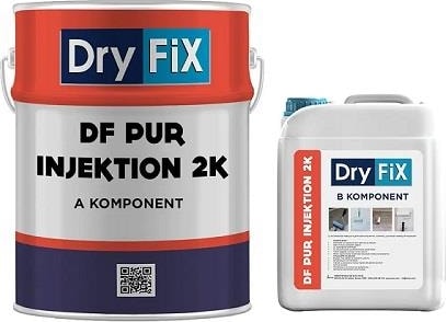 Df Pur Injektion 2k Poliüretan Esaslı Enjeksiyon Reçinesi 27.5 kg Set
