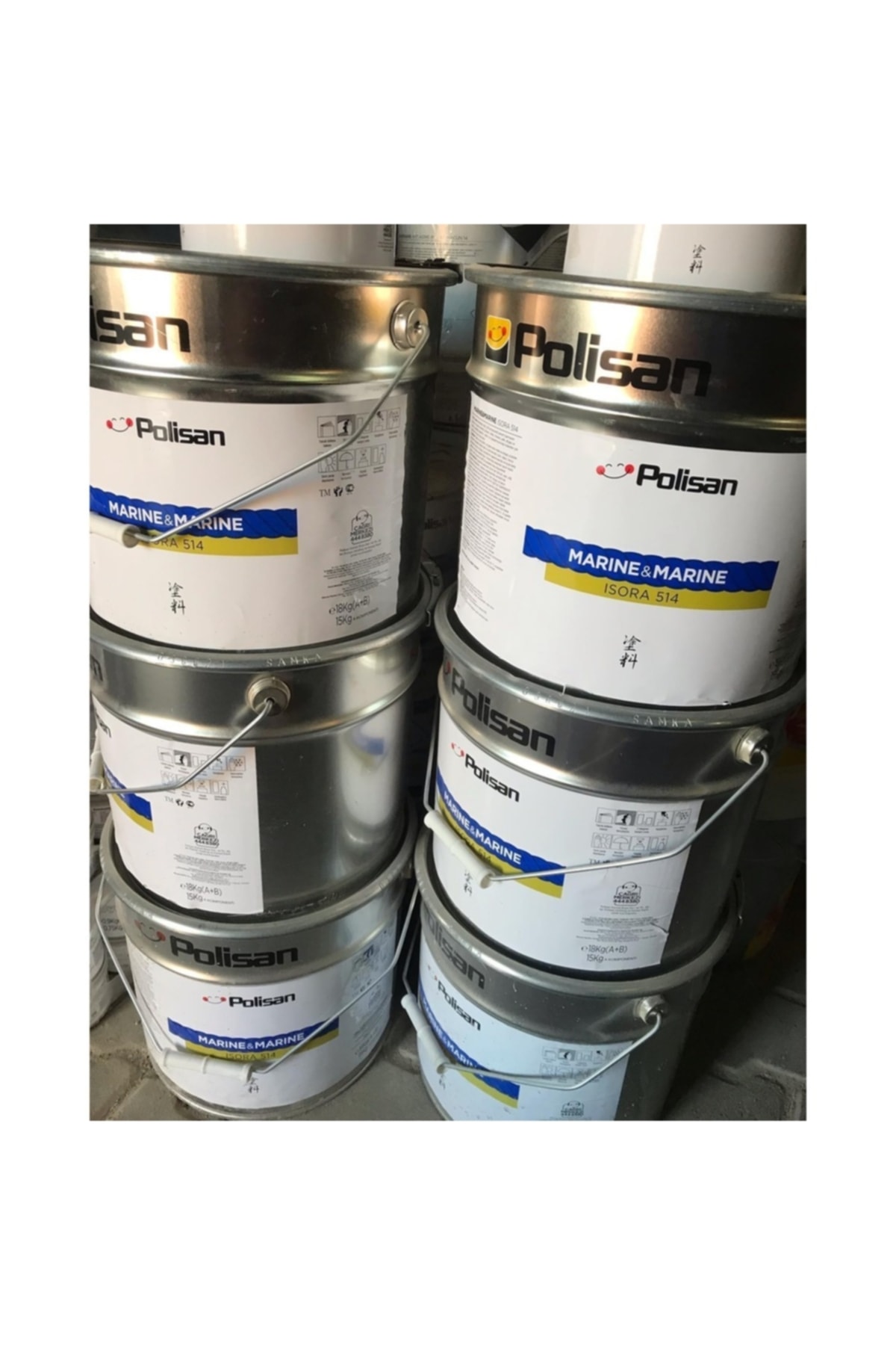 POLİSAN Marine Isora 514 Pu Macun (meges) 18 Kg
